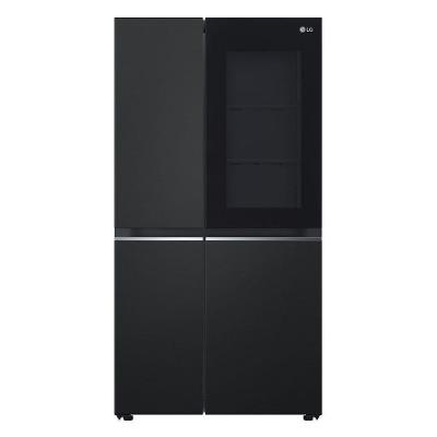 Geladeira LG Frost Free Side By Side Inverter 647L Instaview GC-V257SQV Preto 110V