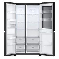 Geladeira LG Frost Free Side By Side Inverter 647L Instaview GC-V257SQV Preto 110V