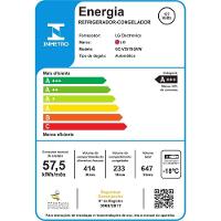 Geladeira LG Frost Free Side By Side Inverter 647L Instaview GC-V257SQV Preto 110V - 6