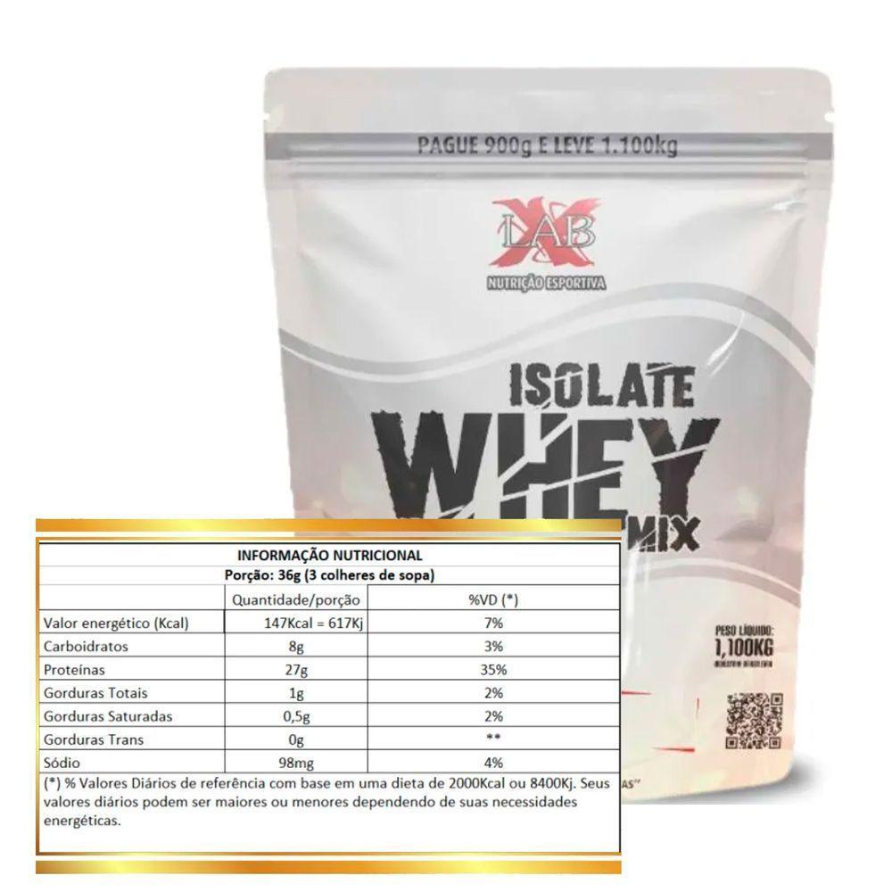 Whey Protein Isolate Whey Mix Doce De Leite 1.1kg X-lab - 2