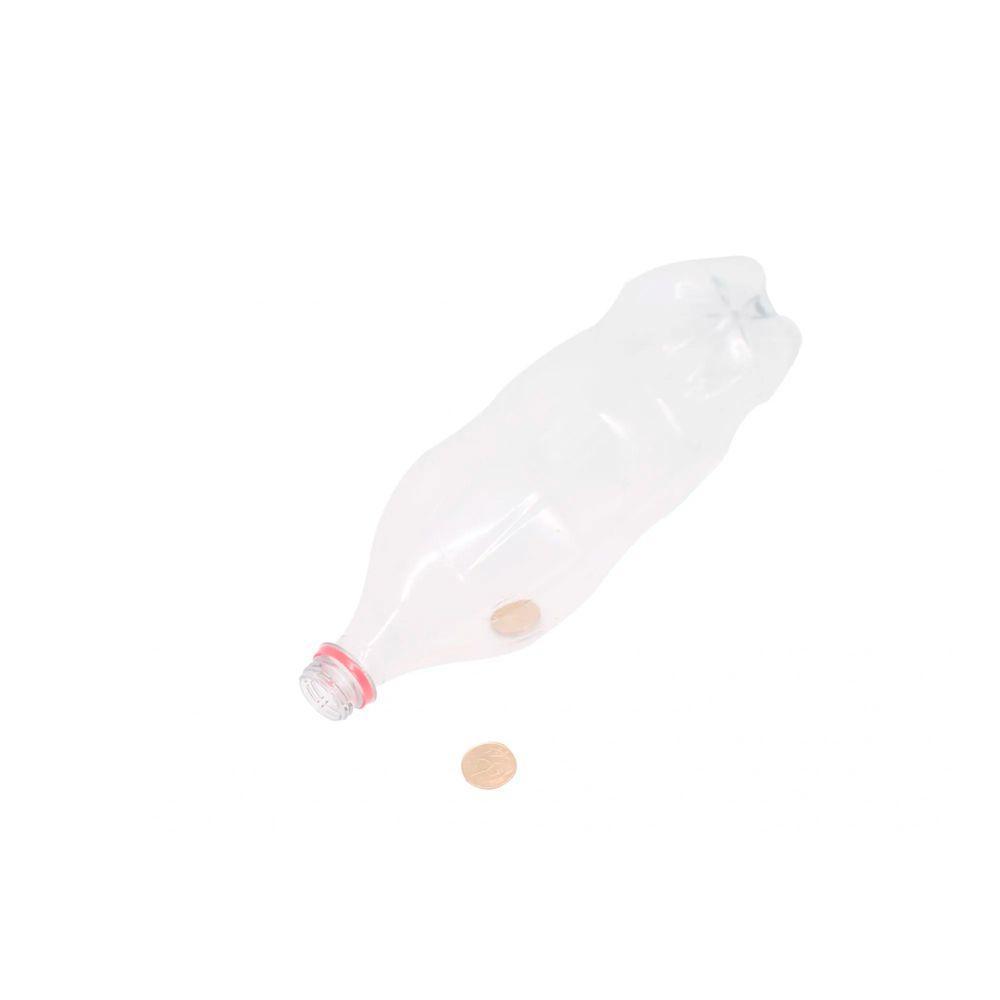 Moeda Na Garrafa - 25 Centavos Dourada Com Livreto Q - 2