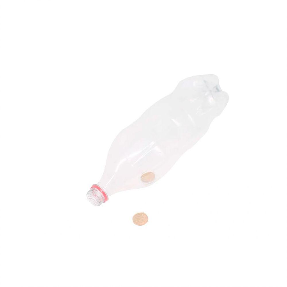 Moeda Na Garrafa - 25 Centavos Dourada Com Livreto Q - 3