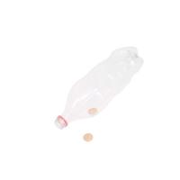 Moeda Na Garrafa - 25 Centavos Dourada Com Livreto Q - 3