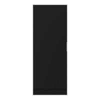 Armário Multiuso Lavanderia Com 1 Porta Multimóveis Preto - 2