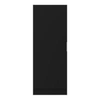 Armário Multiuso Lavanderia Com 1 Porta Multimóveis Preto