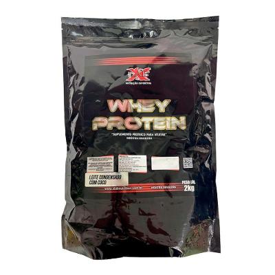 Whey Protein Concentrado 2kg Sabor Leite Condensado Com Coco X-lab Nutrition