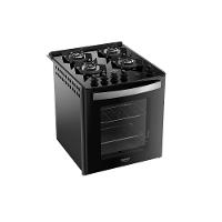 Fogão 4 Bocas De Embutir Dako Supreme Mesa De Vidro Preto Bivolt - 2