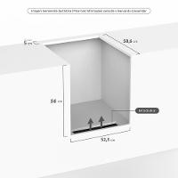 Fogão 4 Bocas De Embutir Dako Supreme Mesa De Vidro Preto Bivolt - 8