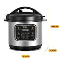 Panela de Pressão Multifuncional Philco 8L PPP80 12 Funções 220V - 5
