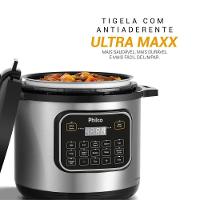Panela de Pressão Multifuncional Philco 8L PPP80 12 Funções 110V