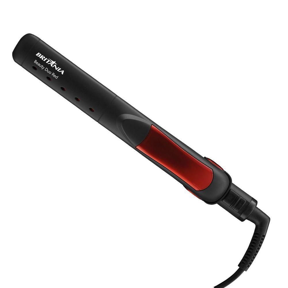 Kit Secador E Prancha De Cabelo Britânia Beauty Duo Vermelho 110V - 5