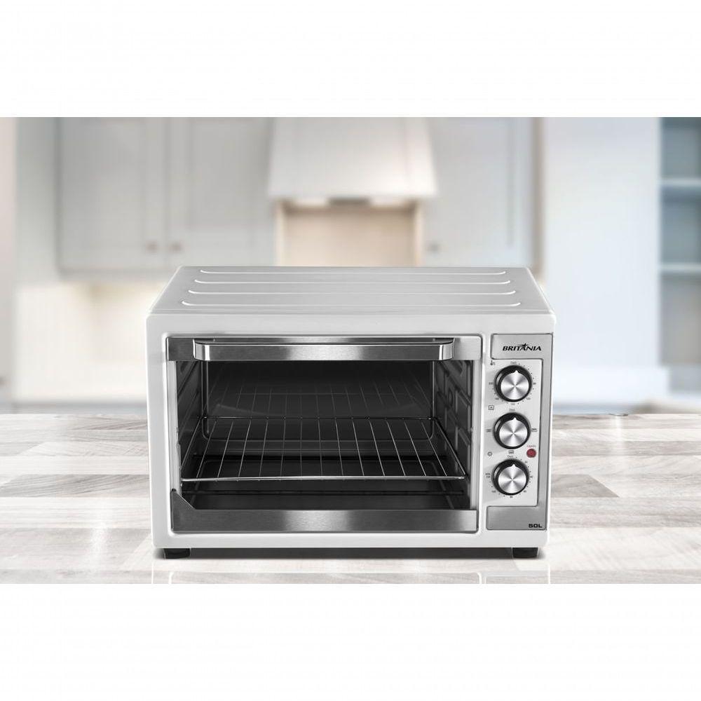 Forno Elétrico Britânia BFE50B 50L com Função Timer 220V - 4