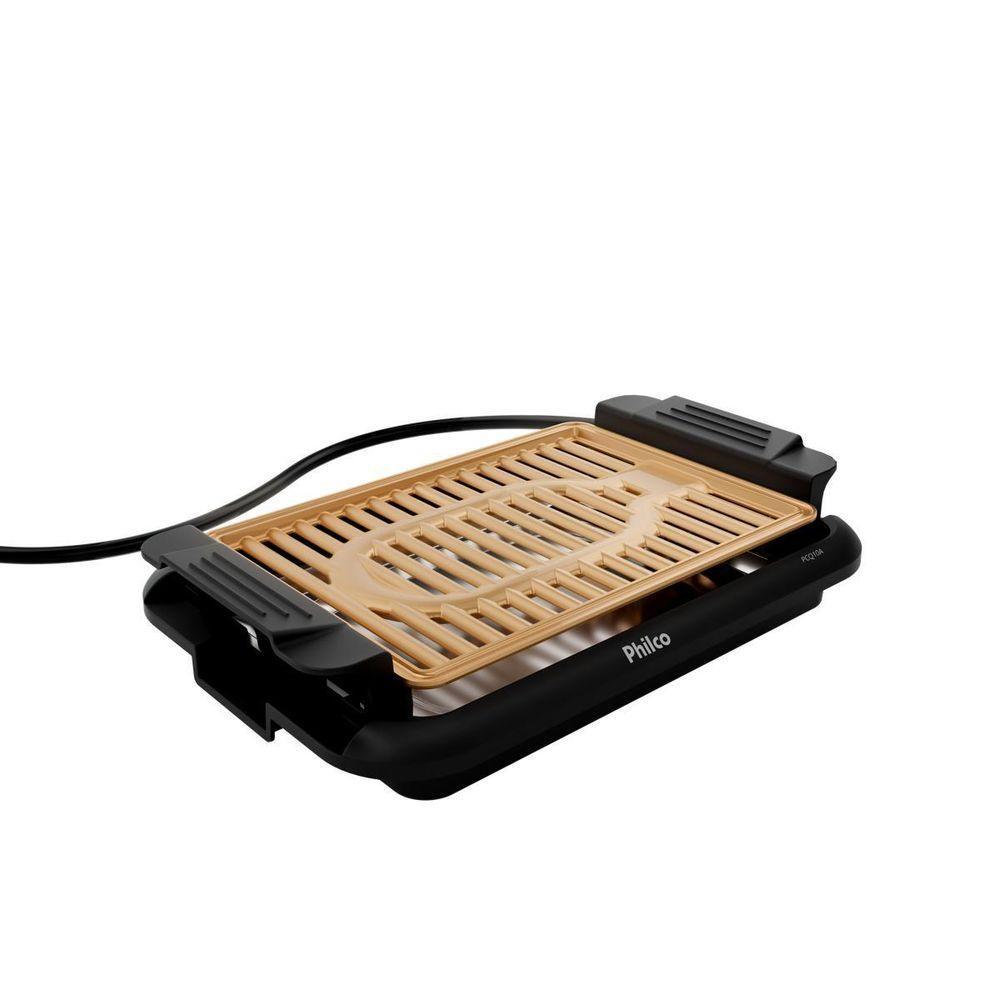 Churrasqueira Elétrica Philco Antiaderente Gold Pcq10a 220v - 8