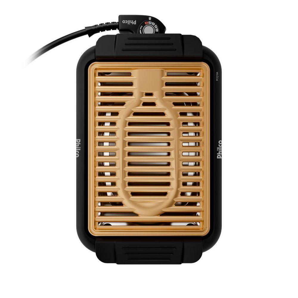 Churrasqueira Elétrica Philco Antiaderente Gold Pcq10a 220v - 9