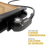 Churrasqueira Elétrica Philco Antiaderente Gold Pcq10a 220v