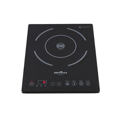 Cooktop De Indução Britânia BCT01P Vidro Cerâmico Preto 110V