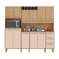 Armário De Cozinha Amanda 11 Portas 2,12mt Am Am Off White - 1