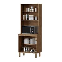 Paneleiro Cozinha Clarice 4 Portas Amêndoa Off White - 2