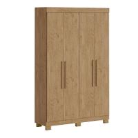 Guarda-roupa Bélgica 4 Portas 2 Gavetas Amêndoa - 2