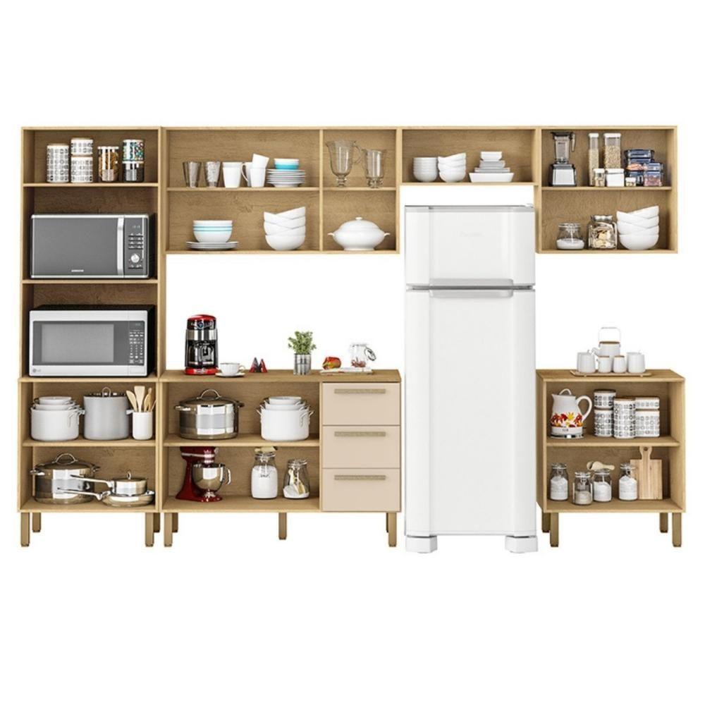 Cozinha Clarice 6 Peças Torre Quente Am-am-off White - 2