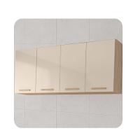 Aéreo Clarice 1,60 Mt 4 Portas Amêndoa Off White - 3