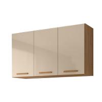 Aéreo Clarice 1,20 Mt 3 Portas Amêndoa Off White - 1