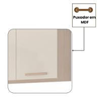 Aéreo Clarice 1,20 Mt 3 Portas Amêndoa Off White - 2