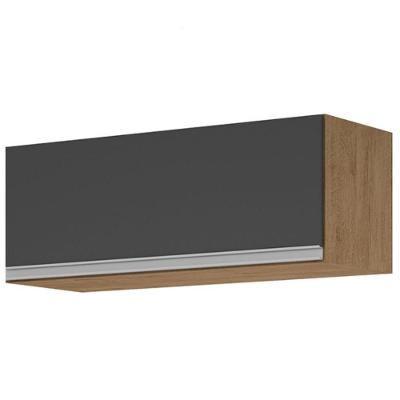 Aéreo Basculante Cozinha Isabela Amêndoa Grafite