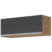 Aéreo Basculante Cozinha Isabela Amêndoa Grafite - 1