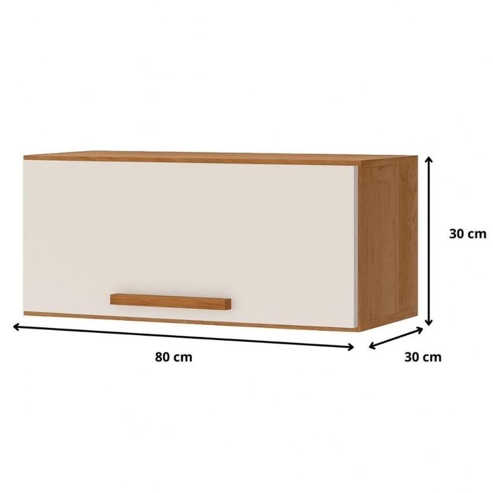 Aéreo Basculante Cozinha Clarice Amêndoa Off White - 2