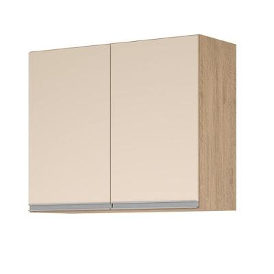 Aéreo 2 Portas Cozinha Isabela Amêndoa Off White