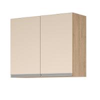 Aéreo 2 Portas Cozinha Isabela Amêndoa Off White - 1