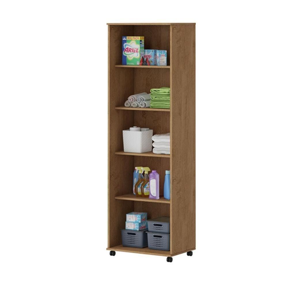 Armário Multiuso Canadá 2 Portas Amêndoa Off White - 2