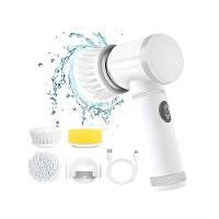 Escova Limpeza Elétrica Multiuso Sem Fio Giratória Cozinha Banheiro Recarregável - 1
