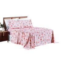 Jg Lençol King Spring 4pç 100% Poliéster - Flora - 1