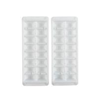 Kit 2 Formas De Gelo Com Tampa 16 Cubos Miniso Branca - 2