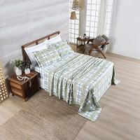 Jg Lençol King Spring 4pç 100% Poliéster - York