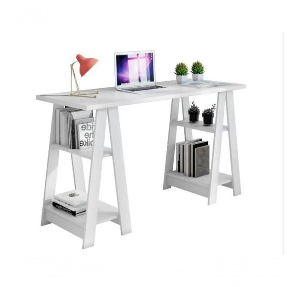 Escrivaninha Vigor Jcm Movelaria - Branco - 2