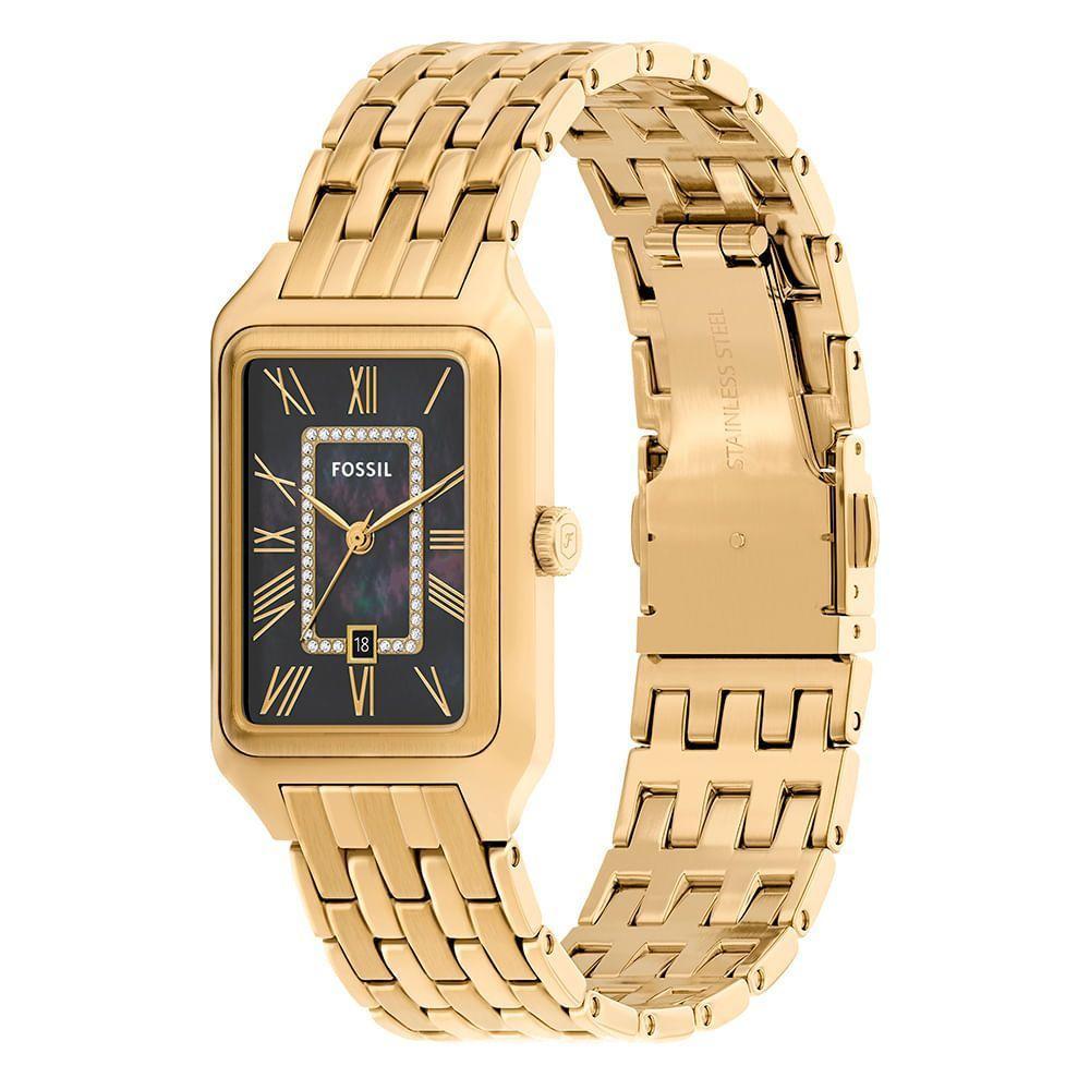 Relógio Fossil Feminino Raquel Dourado - Es5417-1cn Relógio Fossil Feminino Raquel - Es5417-1cn - 3