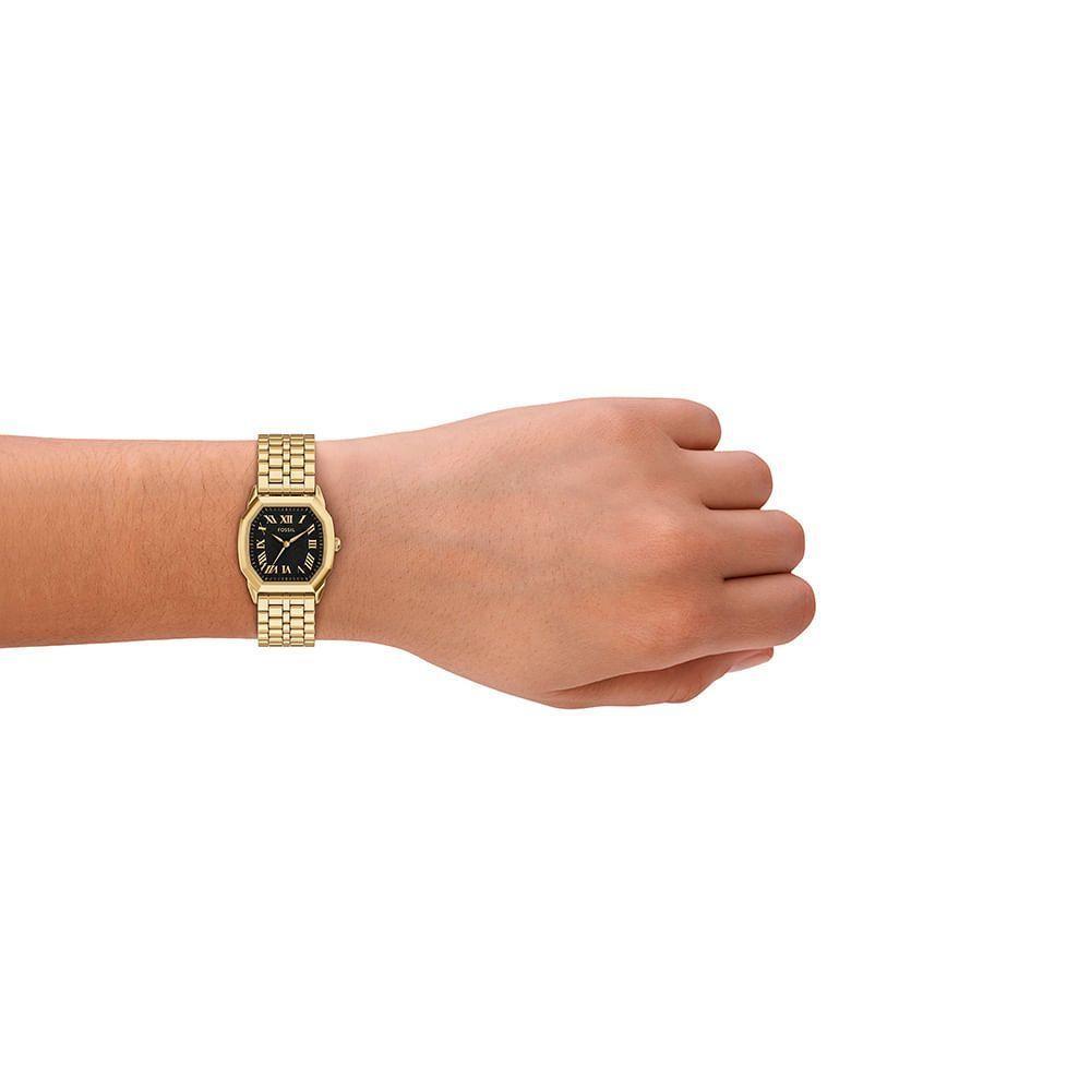 Relógio Fossil Feminino Harlow Dourado - Es5433-1pn - 7