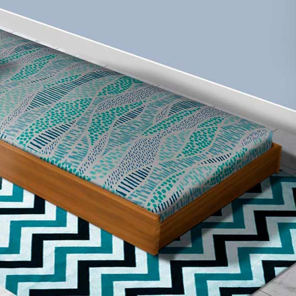 Cama Solteiro Auxiliar De Madeira Maciça Imbuia - 4