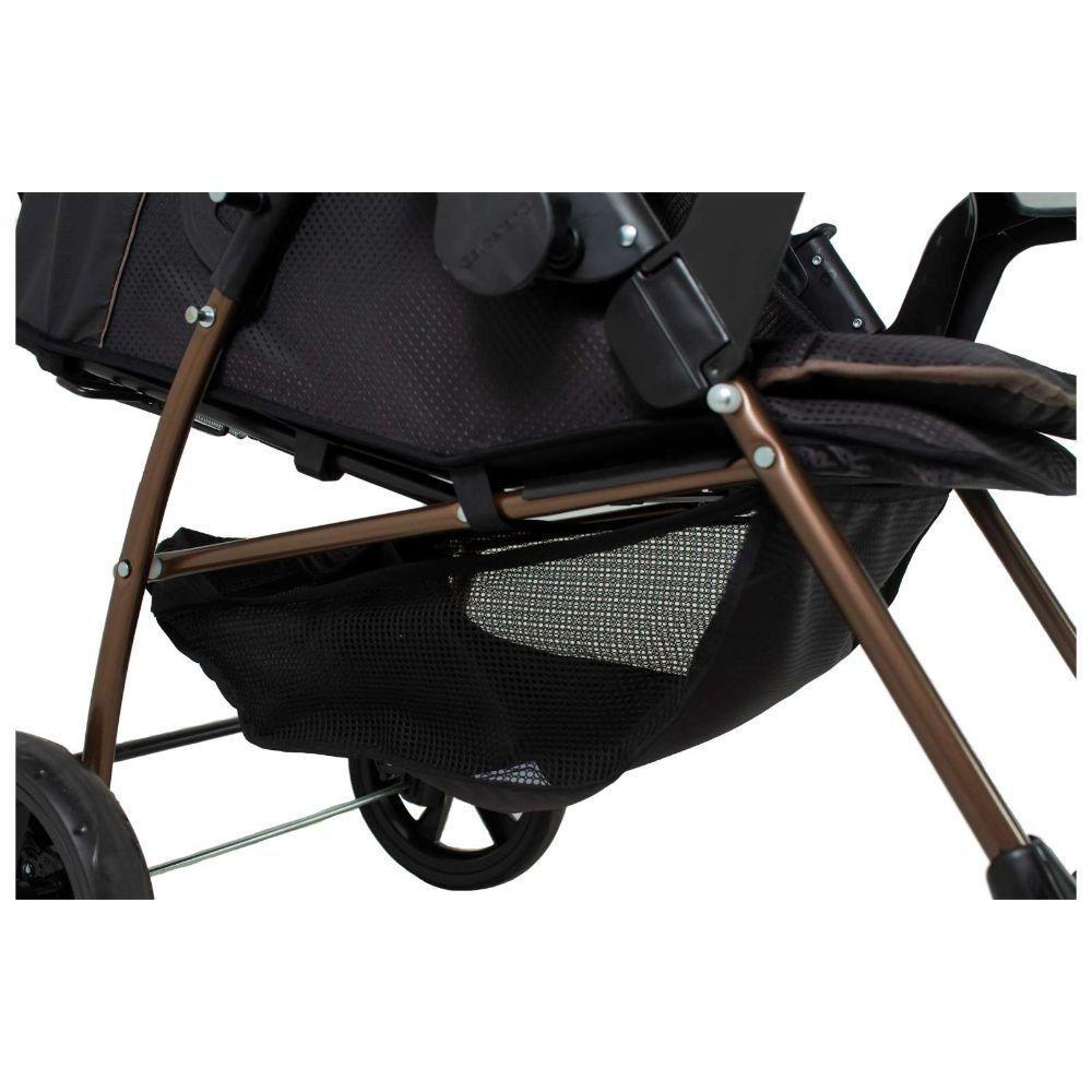 Carrinho De Bebê Galzerano Milano Reversível Iii 1018 Até 15kg Preto - 4