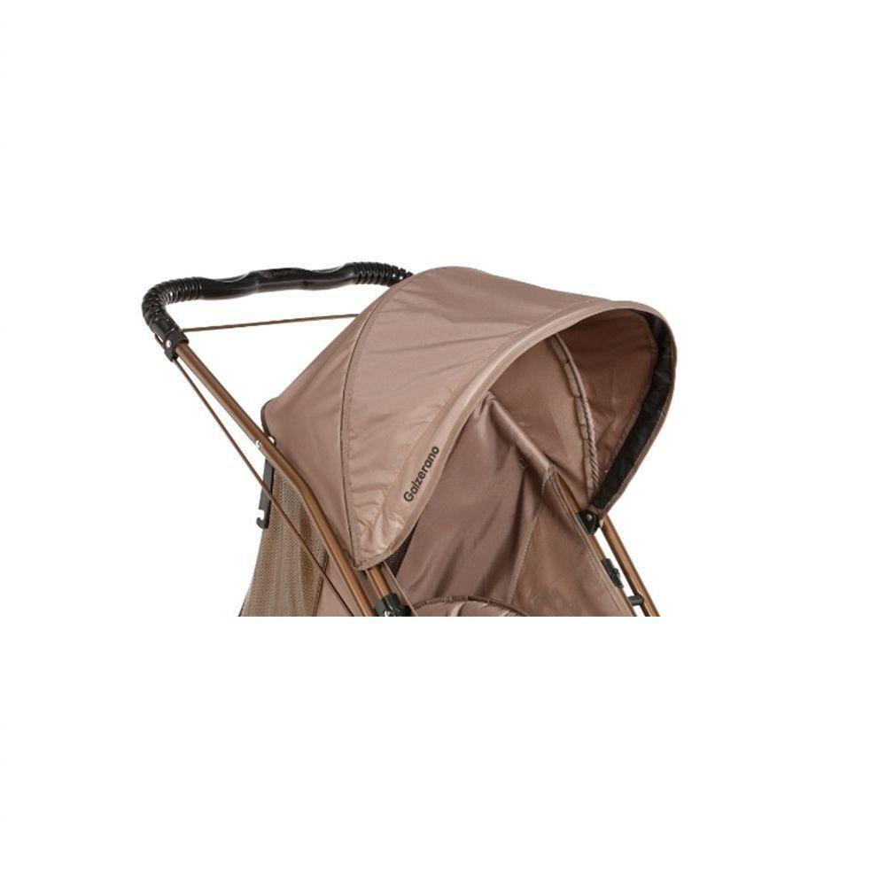Carrinho De Bebê Galzerano Milano Reversível Iii 1018 Até 15kg Toffee - 2