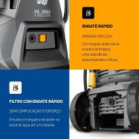 Desobstruidora De Alta Pressão 1800W 2000PSI WAP Wl 2660 Turbo Ultra 110V - 9