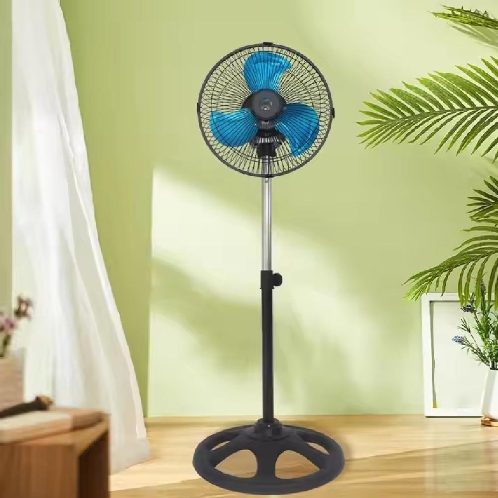Ventilador Coluna 220v Chao Potente Profissional 3 Velocidades 45w Coluna Pedestal Giratorio 3 - 5