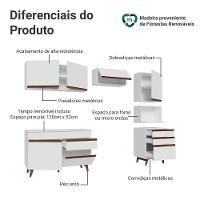 Armário De Cozinha Completa 250cm Branco Reims Madesa 07 Branco