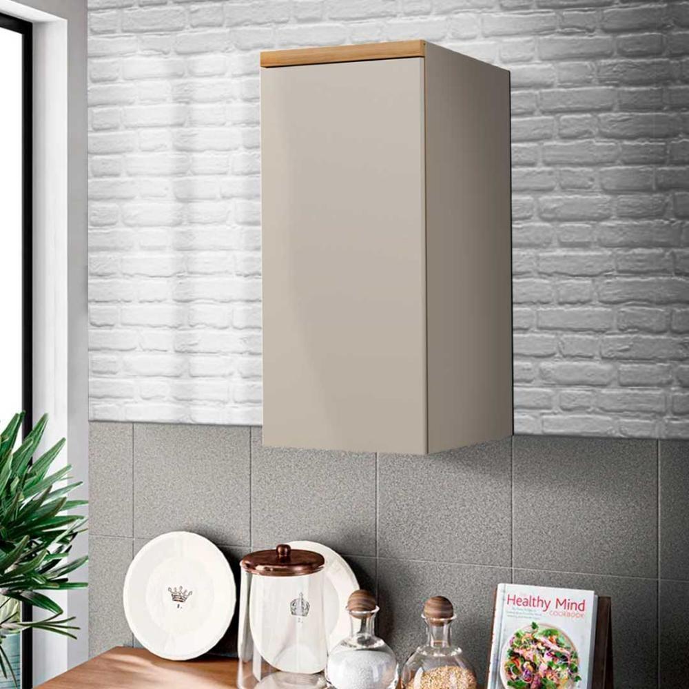 Armário De Cozinha Aéreo 40cm Allure 1 Porta Jequitibá-gris - 1