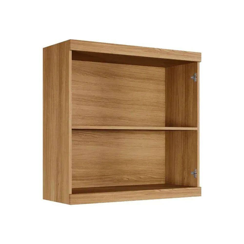 Armário De Cozinha Aéreo Gold Suspenso 2 Portas Arte Móveis Cinamomo Grafite - 3