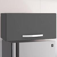 Armario Aéreo Basculante 60cm Cinza Reajl Moveis - 2