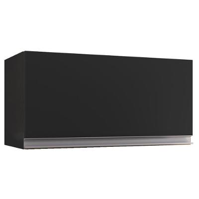 Armario Aéreo Basculante 60cm Andreia Preto Reajl Moveis